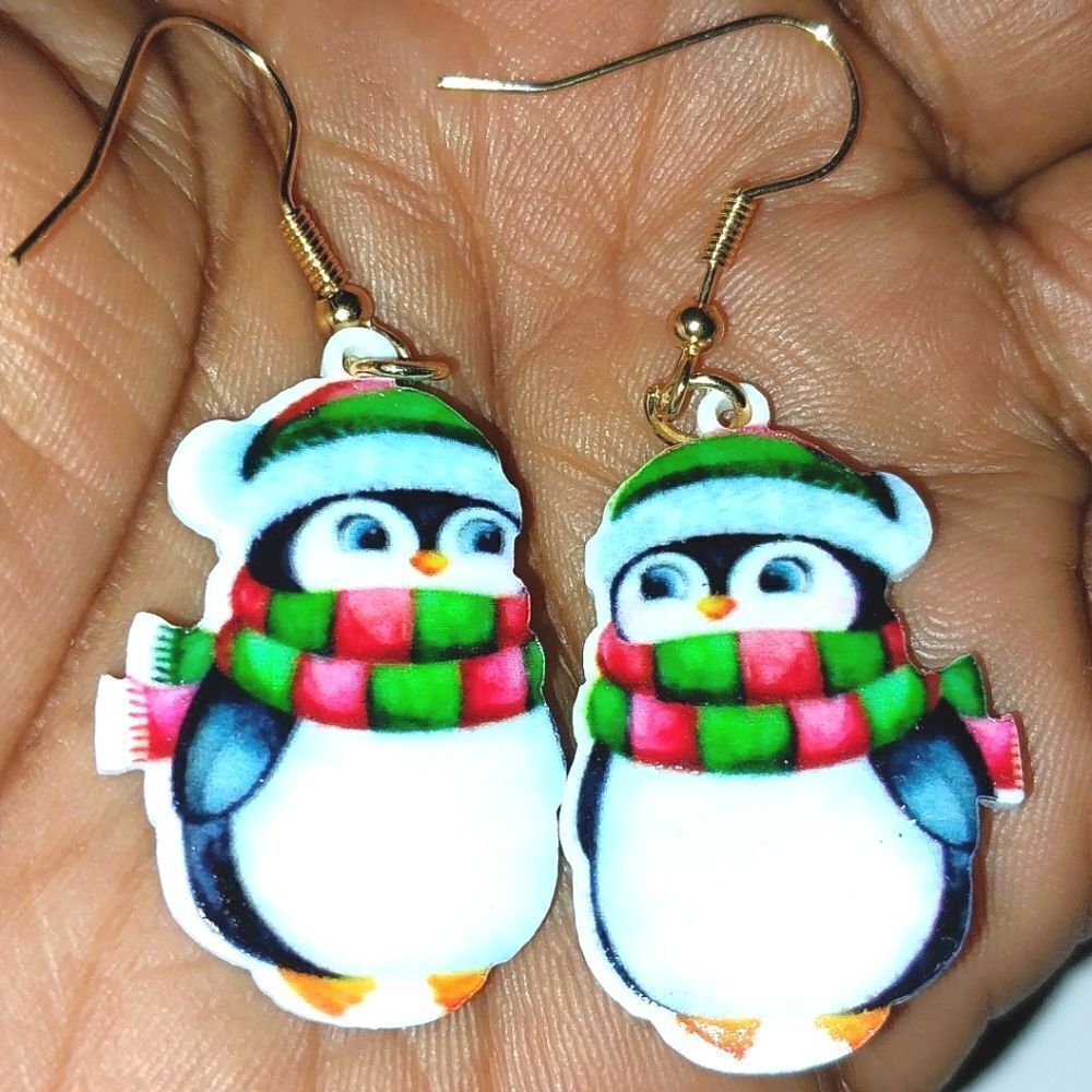 Super Cute Festive Holiday earrings For Kids And Adults